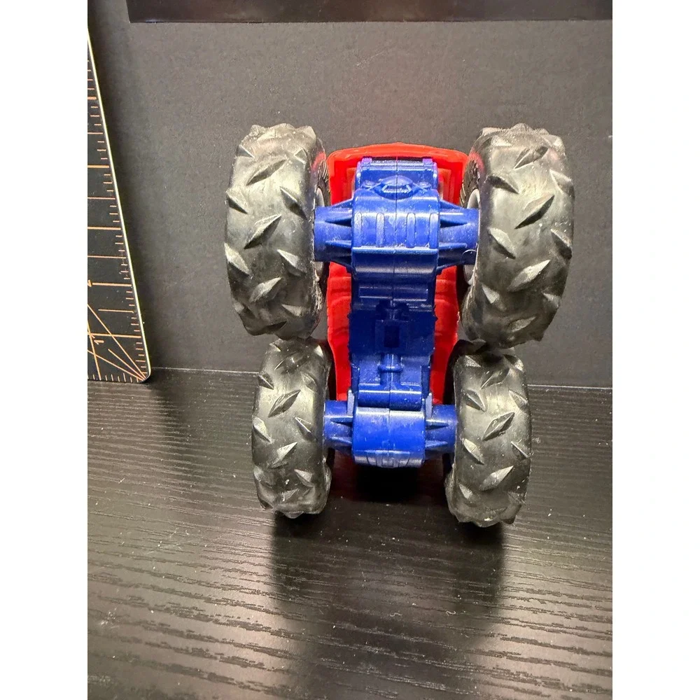 Hot Wheels Monster Truck Fire Chief Red Blue Jet Engine Toy Vehicle 5 Inch